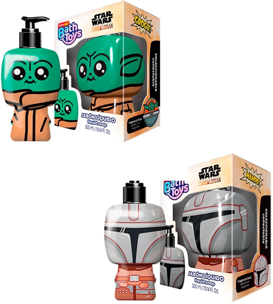 ALGABO JABON LIQUIDO STARWARS 300ml x1 (12/B)