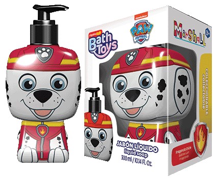 ALGABO JABON LIQUIDO PAW PATROL 300ml x1 (12/B)