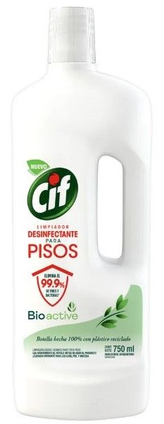 CIF PISOS DESINFECTANTE ORIGINAL BOT 750ml x12