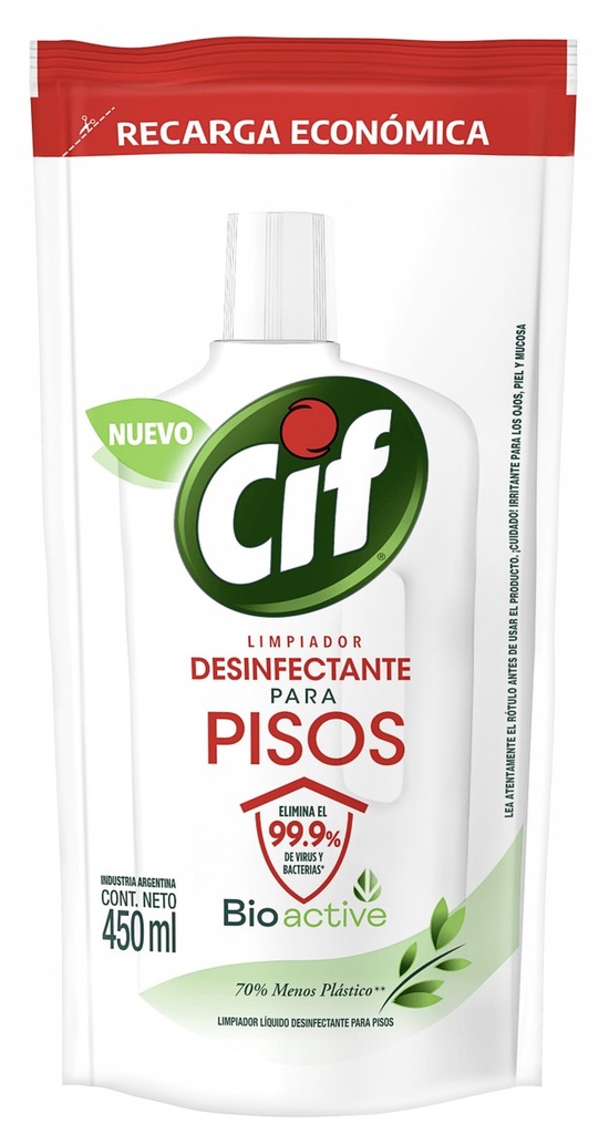 CIF PISOS DESINF ORIGINAL DP 15 X 450ML