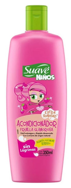 SUAVE KIDS AC FRUTILLA GLAM 12 X 350ML