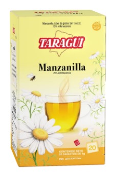 TARAGUI TE SILVESTRE MANZANILLA 20 x6
