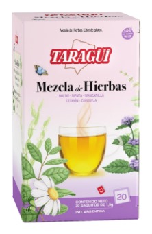 TARAGUI TE SILVESTRE MEZCLA DE HIERBAS 20 x6