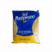 SOL PAMPEANO FIDEOS AVE MARIA 500gr x15