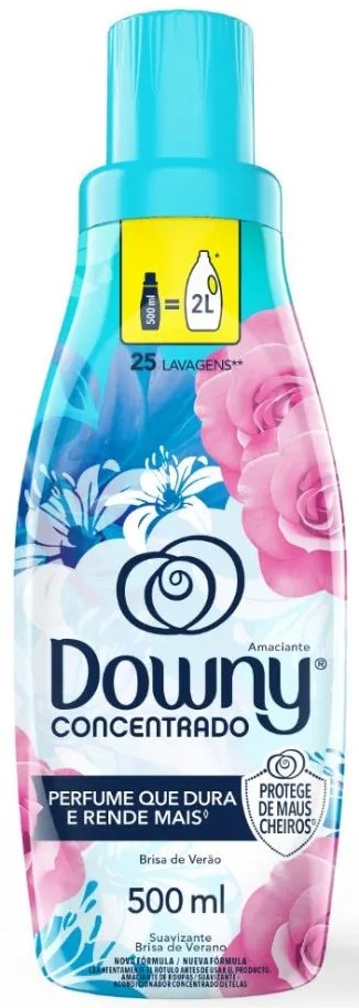 DOWNY SUAVIZANTE BRISA DE VERANO 500ML X12U