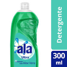 DETERGENTE ALA ULTRA ALOE VERA 12U X 300