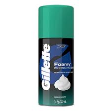 ESPUMA GILLETTE FOAMY PIEL SENSIB 312g