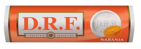 DISPLAY PASTILLA DRF NARANJA X 12U X 23GR (B/) (17