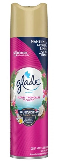 GLADE AERO AMBIENTE FLORES TROPICALES Y COCO X 6U