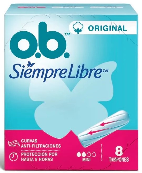 OB TAMPON MINI 8D x 40B