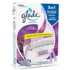 GLADE PASTILLA LAVANDA 25gr x24u