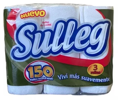 SULLEG ROLLO COCINA X3 50pñ x8