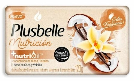 PLUSBELLE JABON NUTRICION 120gr x81