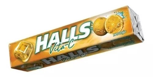 CAR HALLS VITA C NARANJA 24X12
