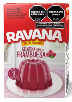 RAVANA GELATINA FRAMBUESA X40gr x12
