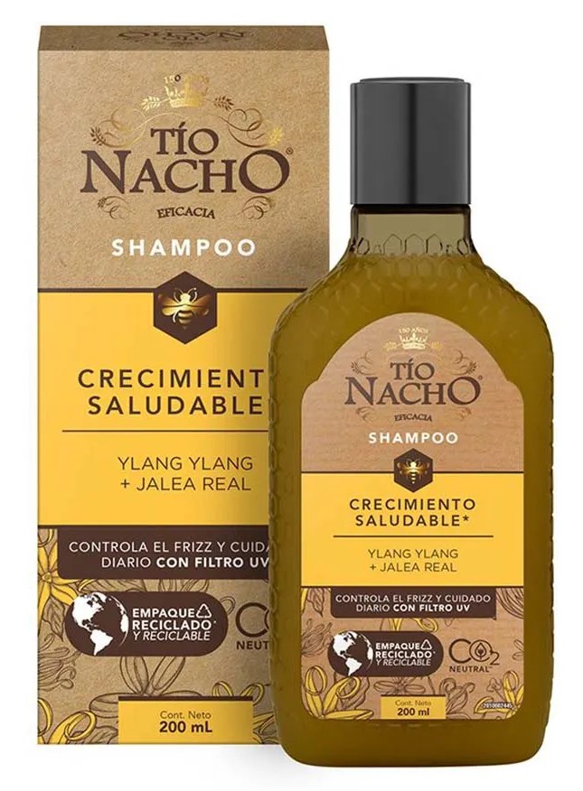 TIO NACHO SH 200ML CRECIM. SALUD x12