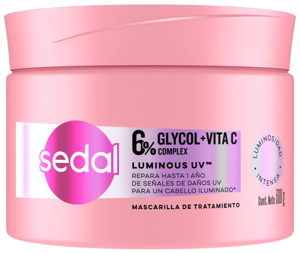 SEDAL MASC DE TRATAMIENTO LUMINOUS UV 300g x6