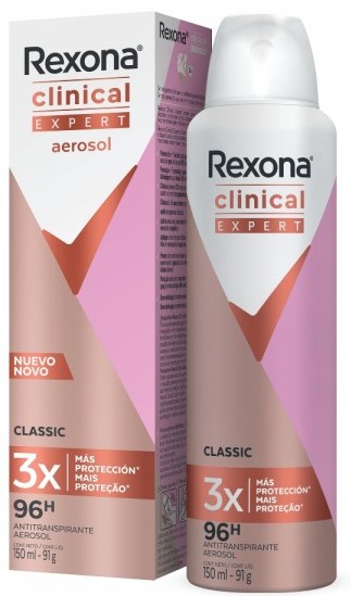 REXONA CLINICAL AER WOMEN CLASSIC 150ml x12