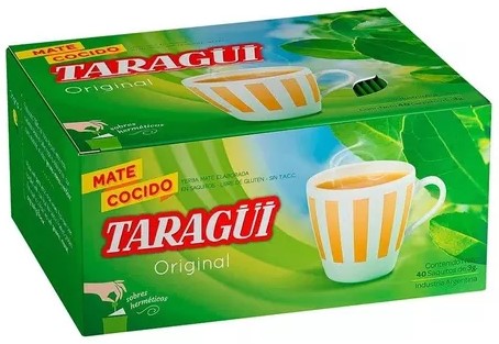 TARAGUI MATE COCIDO HERMETICO SOBRE 40 x4