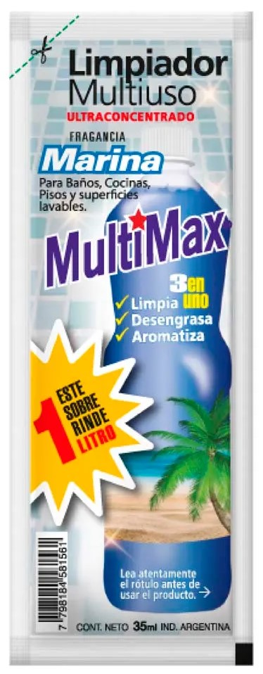 DISPLAY MULTIMAX LIMP LIQ P/DIL MARINA 1L x50(4/B)