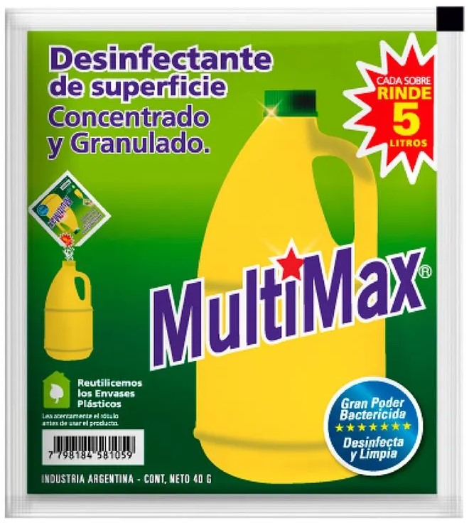 DISPLAY MULTIMAX LAVANDINA PVO P/DIL 5L x8 (12/B)