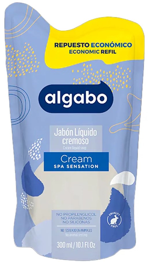 ALGABO JABON LIQUIDO CREMOSO DP 300ml x12
