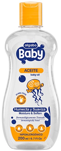 ALGABO BABY ACEITE 200ml x12