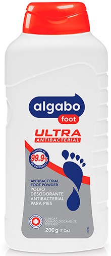 ALGABO TALCO FOOT ANTIBACTERIAL 200gr x6