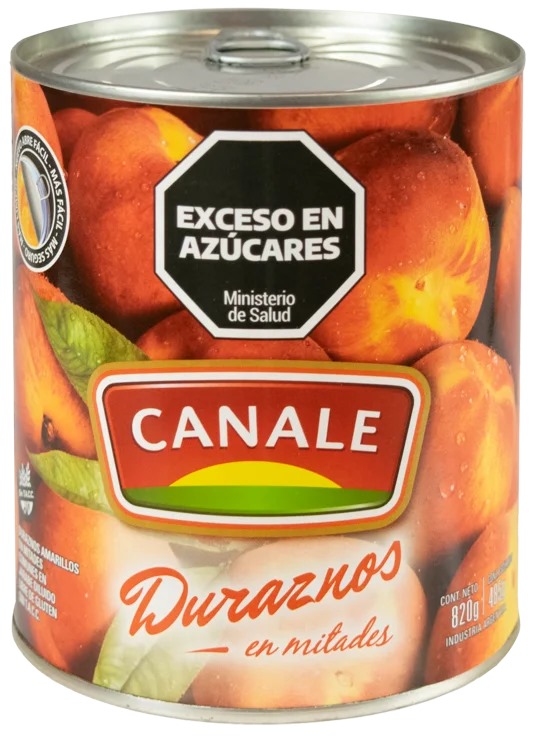 CANALE DURAZNO EN MITADES 820/485gr x12