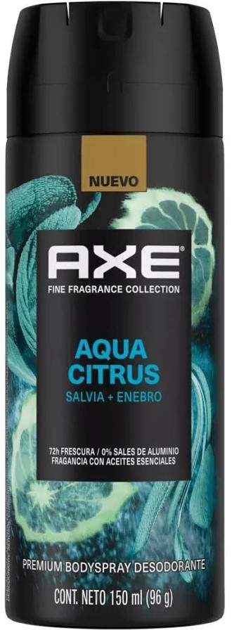 AXE DEO AEROSOL BS GREEN 12X96 150ML