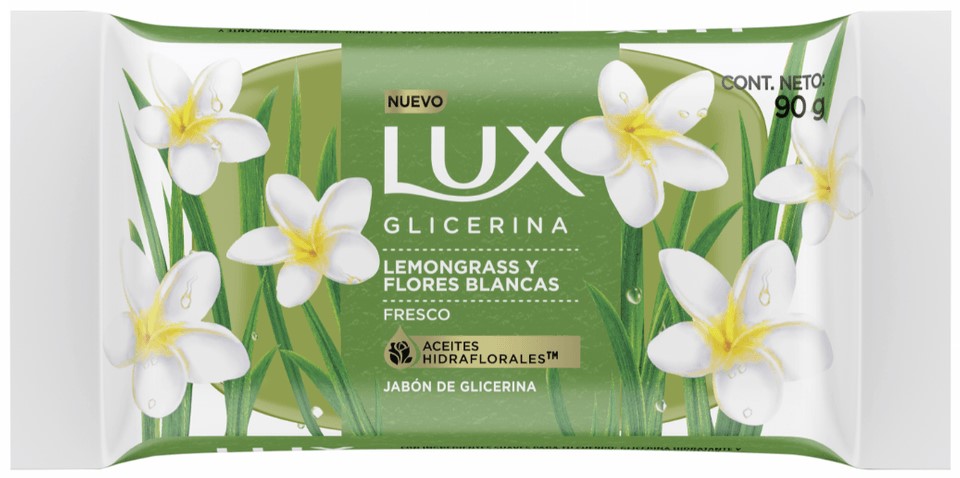LUX JABON GLICERINA LEMOS Y FLORES 90gr x108