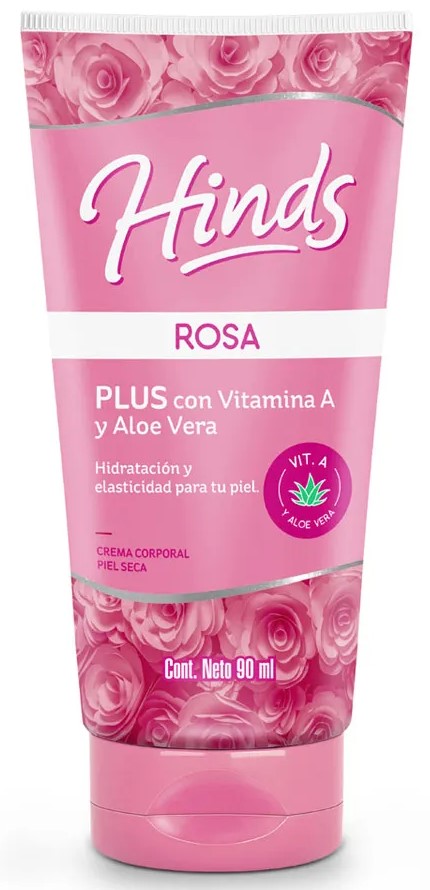 HINDS CREMA ROSA PLUS 90ml x24