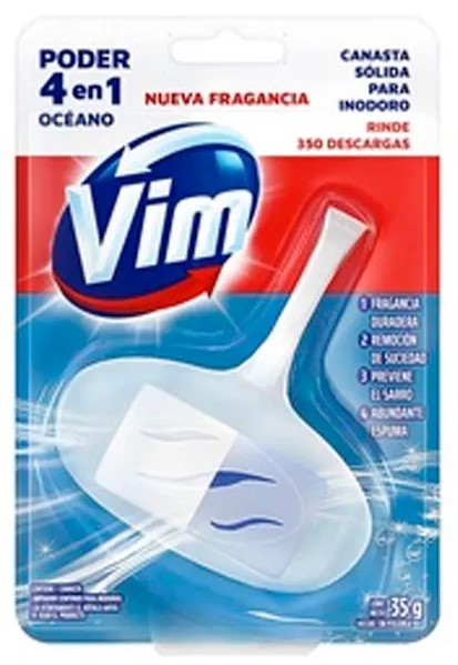 VIM CANASTA INODORO RIMBLOCK OCEANO 35gr x24