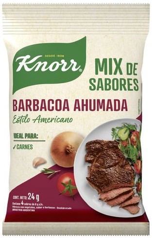 DISPLAY KNORR MIX SABORES BARBACOA x4 x10 (4/B)