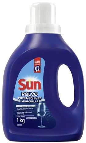 SUN POLVO LAVAVAJILLAS BOT 1kg x12