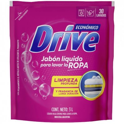 DRIVE JABON LIQ BAJA ESPUMA 3L DP X4