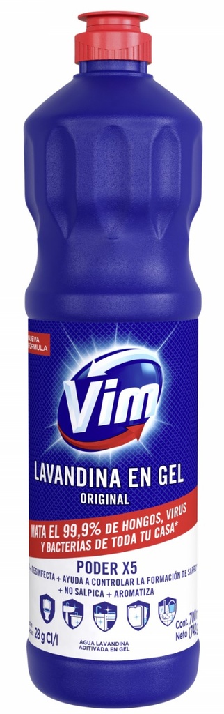 VIM LAVANDINA GEL ORIGINAL 700ml x12