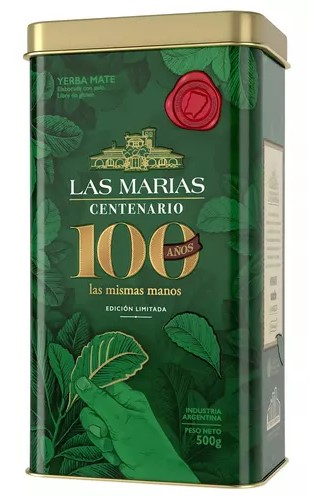 YERBA LAS MARIAS CENTENARIO LT 500 X8