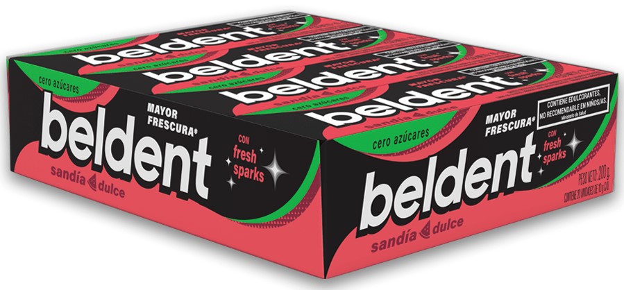 DISPLAY BELDENT SANDIA DULCE NVO x20 x1 (20/B)