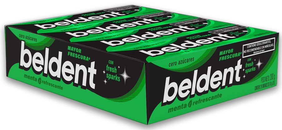 DISPLAY BELDENT MENTA REFRESCANTE NVO x20 x1 (20/B)
