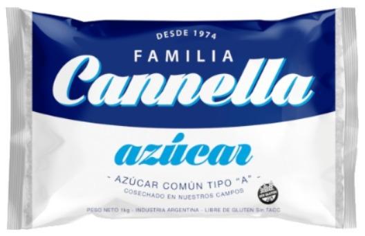 AZUCAR FAMILIA CANNELLA 1kg x10