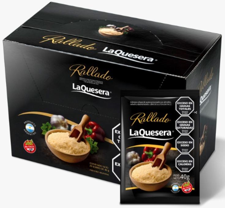 DISPLAY LA QUESERA Q/RALLADO 40gr x20 (6/B)