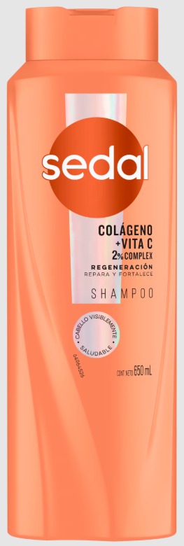 SEDAL SH COLAGENO Y VIT C 650ml x12