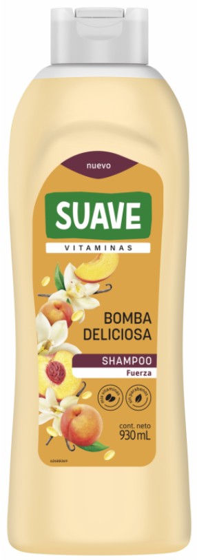 SUAVE SH BOMBA DELICIOSA 930ml x8