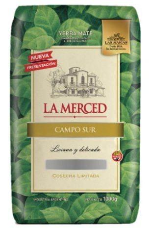 LA MERCED YERBA CAMPO SUR 1kg x10