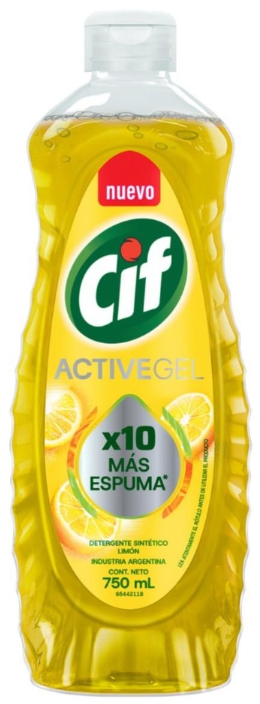 CIF ACTIVE GEL LIMON 750ml x12