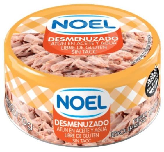 DISPLAY NOEL ATUN DESMENUZADO ACEITE 170gr x6 (4/B)