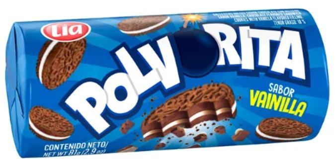 POLVORITA GALLETITA CHOCOLATE / VAINILLA 81gr x40