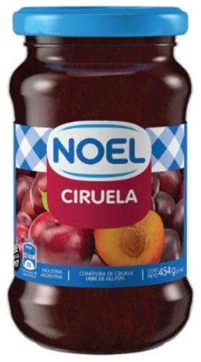NOEL MERMELADA CIRUELA 454gr x12