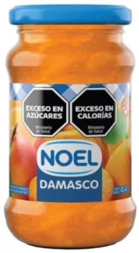 NOEL MERMELADA DAMASCO 454gr x12